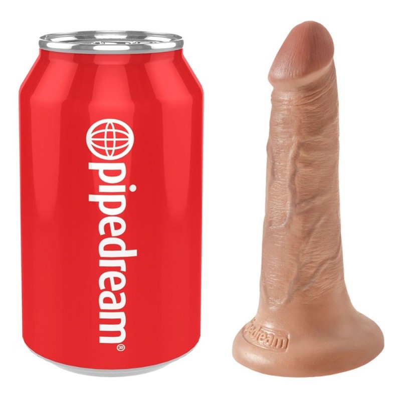 Dildo realista King Cock 5" 14,2 x 3,5 cm Caramel