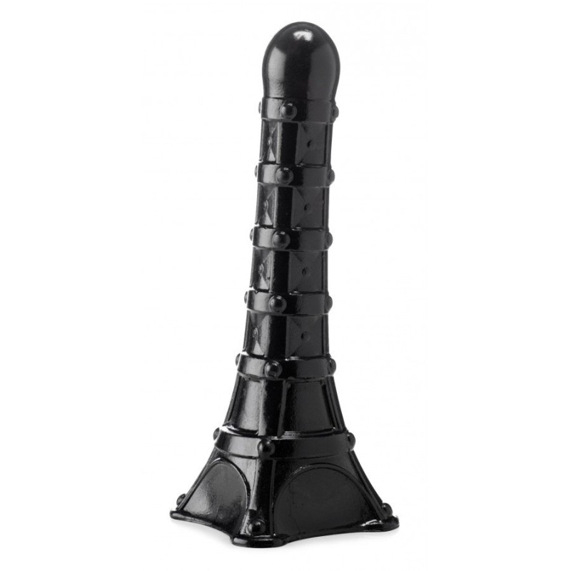 Dildo gegant PARÍS negre de 32,5 x 8,5 cm