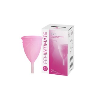 Copa menstrual de silicona EVE Talla L Rosa