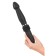 Màquina de sexe vibradora portàtil de silicona amb impuls, control remot sense fils i ventosa removible 36 x 4,2 cm negra recarregable