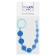 Perles anals progressives flexibles THAI 25,5 x 2,5 cm blaves