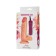 Vibrador realista amb control remot LEO 17 x 3,8 cm pell clara