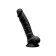 Dildo de Silicona Realista 17.6 x 3.5 cm MODELO 1 Negro