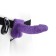 Vibrant arnès amb dildo buit Fetish Fantasy de 19 x 4,3 cm de color lila