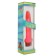 Vibrador anal de gelatina realista 17 x 3 cm rosa