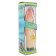 Vibrador realista de GOMA 20 x 4 cm Piel clara