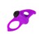 Anell vibrador de silicona LINGUS MAX en color lila