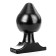 Giant Tap Anal PLUG 11 Tot Negre 19 x 11 cm Negre