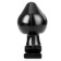 Giant Tap Anal PLUG 11 Tot Negre 19 x 11 cm Negre