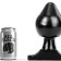 Giant Tap Anal PLUG 11 Tot Negre 19 x 11 cm Negre