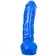 Dildo BRATWURST realista tot blau 29 x 6,5 cm blau