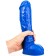Dildo BRATWURST realista tot blau 29 x 6,5 cm blau