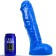 Dildo BRATWURST realista tot blau 29 x 6,5 cm blau