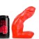 Dildo realista JASON tot vermell 15 x 4 cm vermell