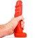 Dildo realista MARK tot vermell 22 x 4,5 cm vermell