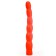 Dildo anal STEM tot vermell 31,5 x 4,5 cm vermell