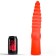 Dildo anal DRAINER tot vermell 34 x 6 cm vermell
