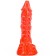 Realista DICKIE Tot Vermell Dildo 21 x 4,5 cm Vermell
