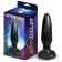 Tap de silicona anal AINSLEY 11,2 x 3,3 cm negre