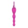 Cadena anal vibradora de silicona A-Gusto 14 x 3,5 cm rosa