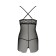Babydoll QUENTRIS Negre
