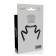Venda per als ulls en encaix elegant COQUETTE amplada 4 cm Negre