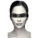 Venda per als ulls en encaix elegant COQUETTE amplada 4 cm Negre