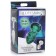 Tap de vidre anal GLOW S Booty Sparks 8 x 2,8 cm transparent amb purpurina fluorescent