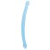 Doble Dildo Real Rock Crystal Blau 42 x 3,5 cm