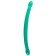 Doble Dildo Real Rock Cristall Verd 42 x 3,5 cm