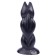 Dildo TRIPLE FROG Negre 21 x 5,5 cm