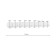 Dildo de vidre SNOWBALL transparent 15,6 x 2 cm