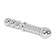 Dildo doble d'acer KIOTOS 19 x 3,5 cm