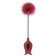 Ploma de cosquilles i fustigador 2 en 1 VICTORIA de 43 cm en vermell