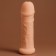 Beina amb allargament del penis 1 cm ANELLS EXTRA SENTITS amb fixació testicular i anells interns estimulants
