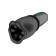 Vibrador de Penis de Silicona amb Rotació de 360° CUPER Negre Recarregable