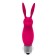 Mini vibrador de bala de silicona HOPYE 7 x 3 cm fúcsia