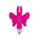 Vibrador de dit en silicona MONARCH Fuchsia