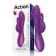 Vibrador de conill de silicona amb pulsacions NO. ONZE 20,6 x 4 cm Lila Recarregable