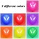 Globusos multicolor x 7 SUPER DICK FOREVER