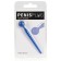 Tap de semen en silicona PenisPlug 9,6 x 0,8 cm Blau