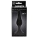 Plug anal en silicona SLIM 11,5 x 2,7 cm Negre