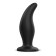 Tap de Silicona Anal SHARKY 12 x 3,5 cm Negre