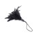 Ploma de ferro per fer cosquilles HORN TICK de 20 cm negra