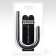 Sonda uretral flexible de silicona SU04 24 x 1,2 cm negra