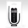 Sonda uretral flexible de silicona amb nervis estimulants SU06 24 x 1 cm negra