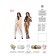 Mono sexy amb obertura a l'entre-cuixes BS007 Blanc - Talla única