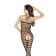 Mono sexy amb obertura a l'entre-cuixes BS022 negre - talla única