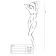 Sexy Crotchless Jumpsuit BS032 Vermell - Talla única