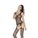Bodystocking sexy amb obertura a l'entre-cuixes en color negre - talla única BS038